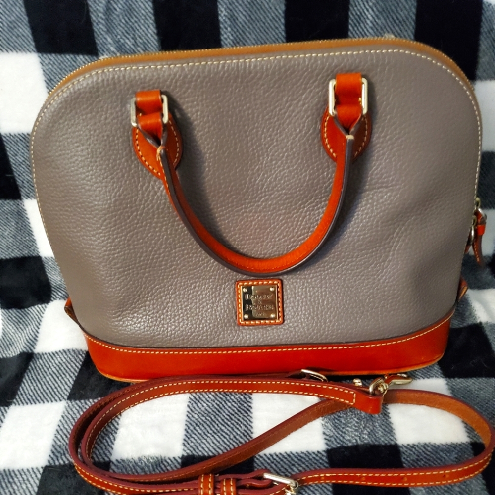 Dooney & Bourke Pebble Grain Domed Satchel